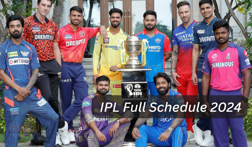 IPL Full Schedule 2024