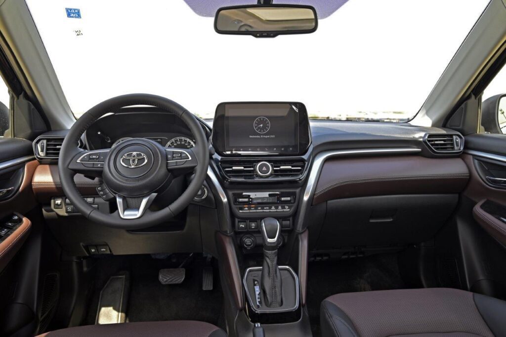 Toyota Urban Cruiser 2024 Stylish and Comfortable Interior