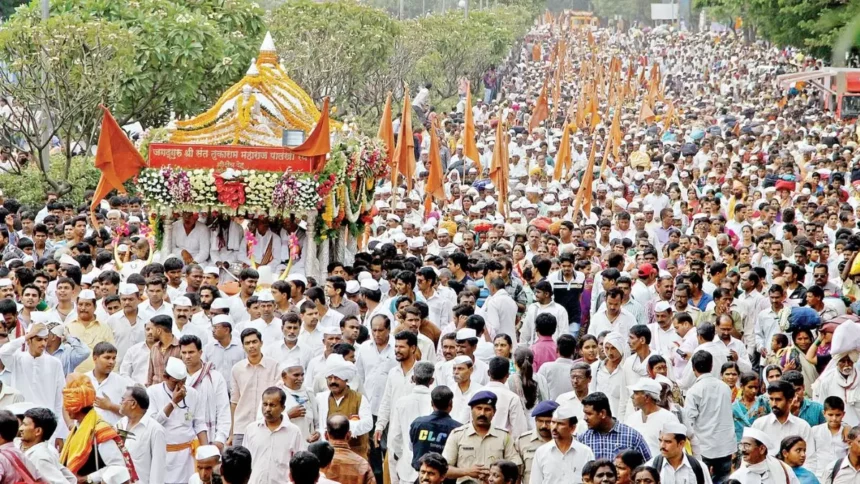 Alandi to Pandharpur Wari