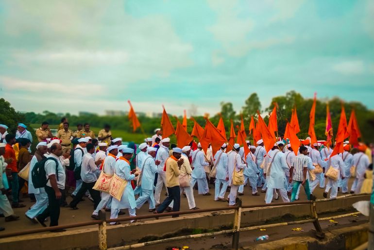 Alandi to Pandharpur Wari